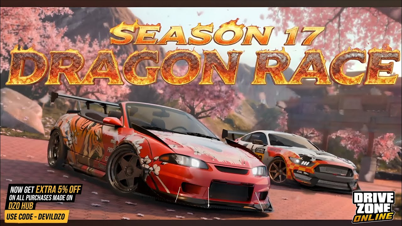 Drive Pass Season 17: Dragon Race | Drive Zone Online 