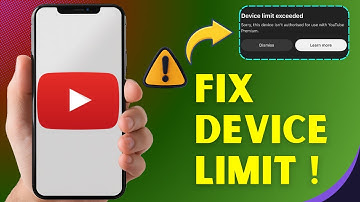 How to Fix YouTube Device Limit Exceeded Premium Error in 2025 (Quick Fix)