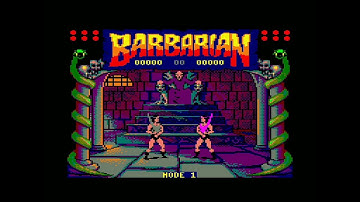 Barbarian en MiSTer FPGA Amstrad / CPC 6128