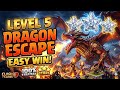 Clash of Clans: Dragon Event Level 5 - Epic 3 Star Attack! 🐉