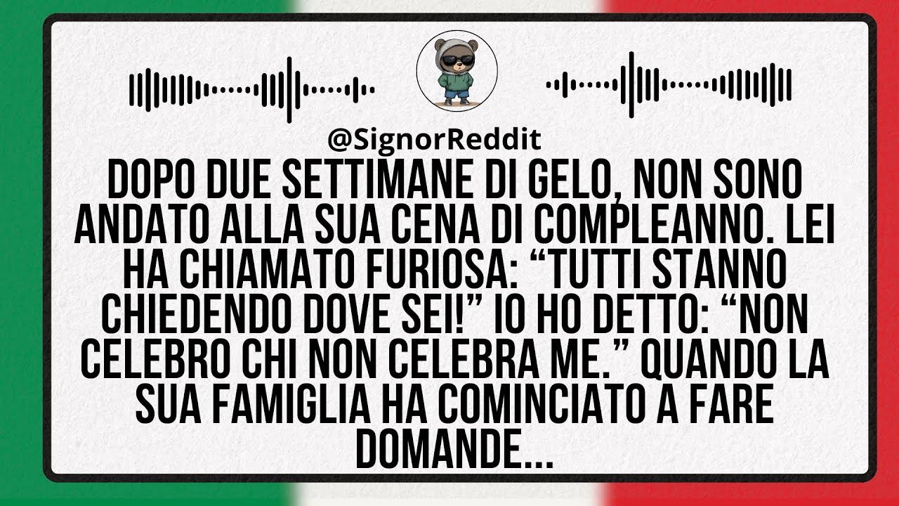 Dopo Settimane Di Gelo, Voleva La Festa: Ha Trovato Solo Realtà.