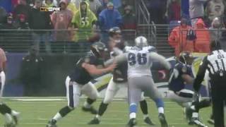 Derrick Mason 62-yard TD, after a huge hit.