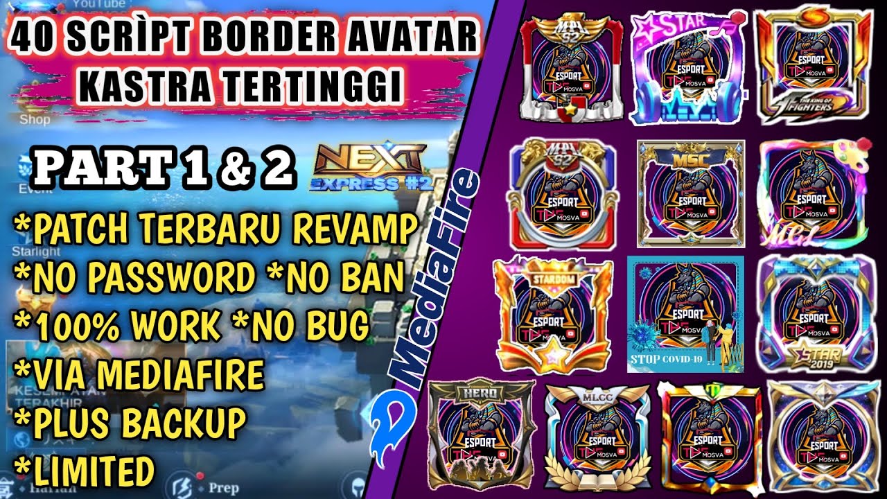 Unlock All Border Avatar Mobile Legends | Border Avatar Stardom Mlbb ...