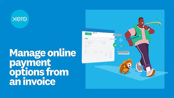 How to manage online payment options from an invoice