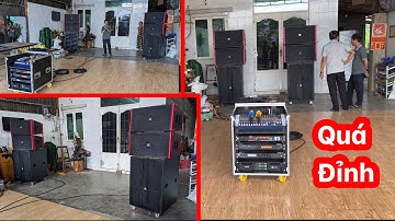 ( Về Bình Thuận ) Dàn Array 6 Loa Siêu Uy Lực MTNS6450 Chơi Tốt 350 Khách LH: 0932669768