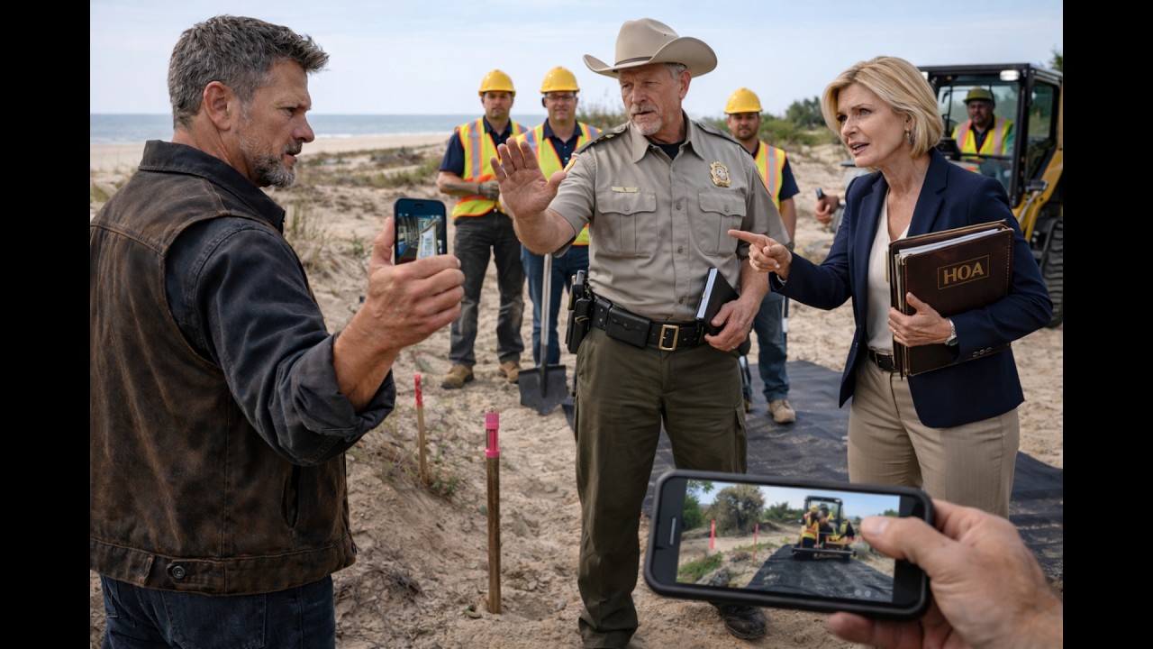 Karen threw a huge party on my private beach, I sent everyone away, she sued me!