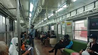 【走行音】KRLCommuterLine seriJR東日本203系203-109Fマト69編成モハ203-125JetSound.Sudirman-Karet Station. 16/1/2022.