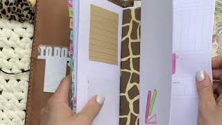 How I Jump Band Multiple Inserts in My Travelers Notebook