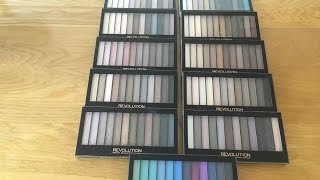 Kina gyde Procent Makeup Revolution Redemption Palettes / Collection - YouTube