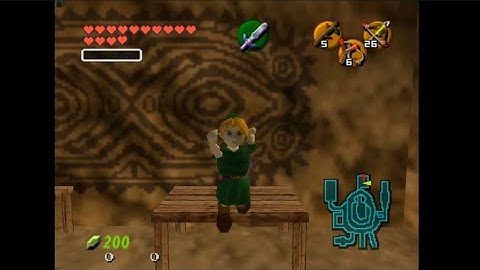 OoT [0.9]: Glitched Damage Value (jump slash) w/out QPA