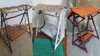#paperswing #homedecor how to make beautiful swing with paper. its
very simple and easy craft you can decor your more attractive. ...