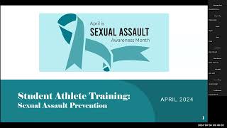 Cobber Athletics Female Athlete Title IX/Sexual Violence Training Video