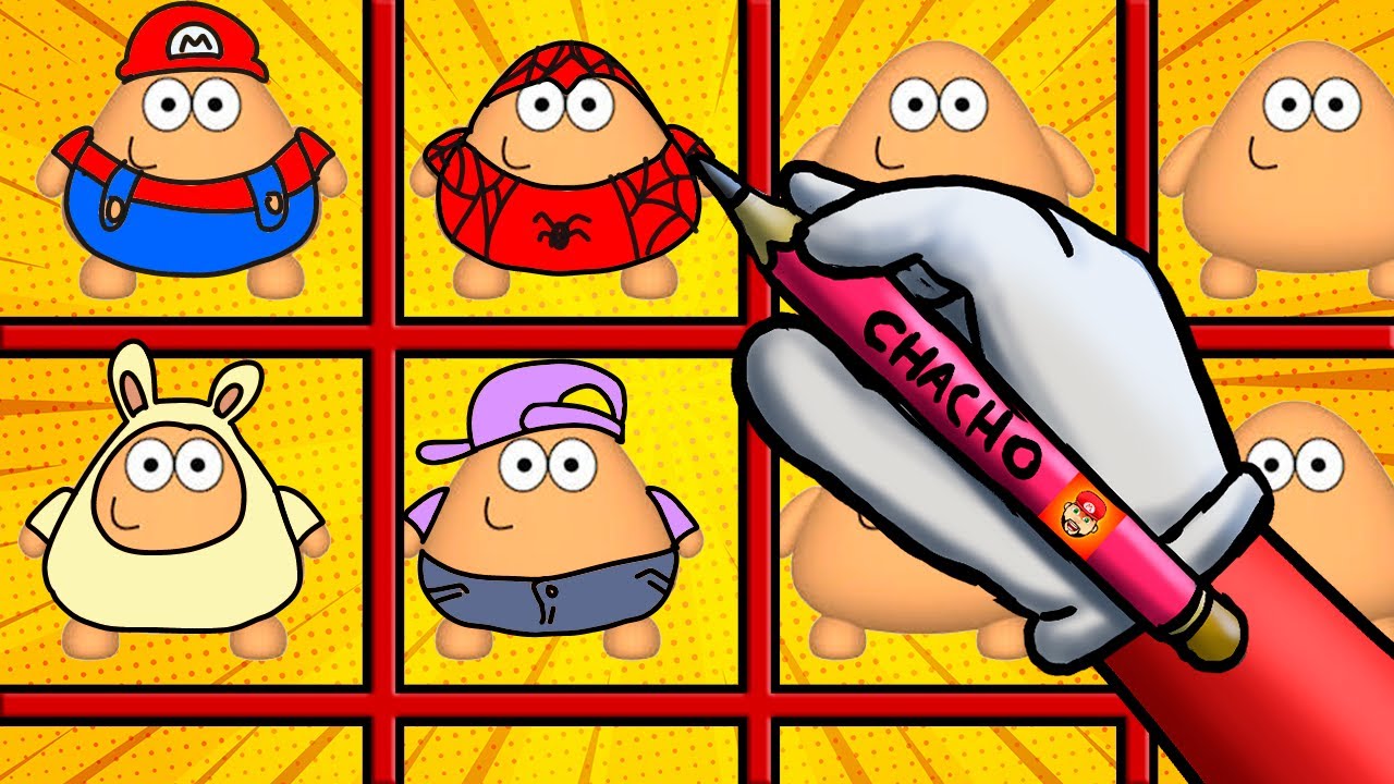 ¡Transformando a Pou 3D! (Ustedes eligen el outfit) - YouTube