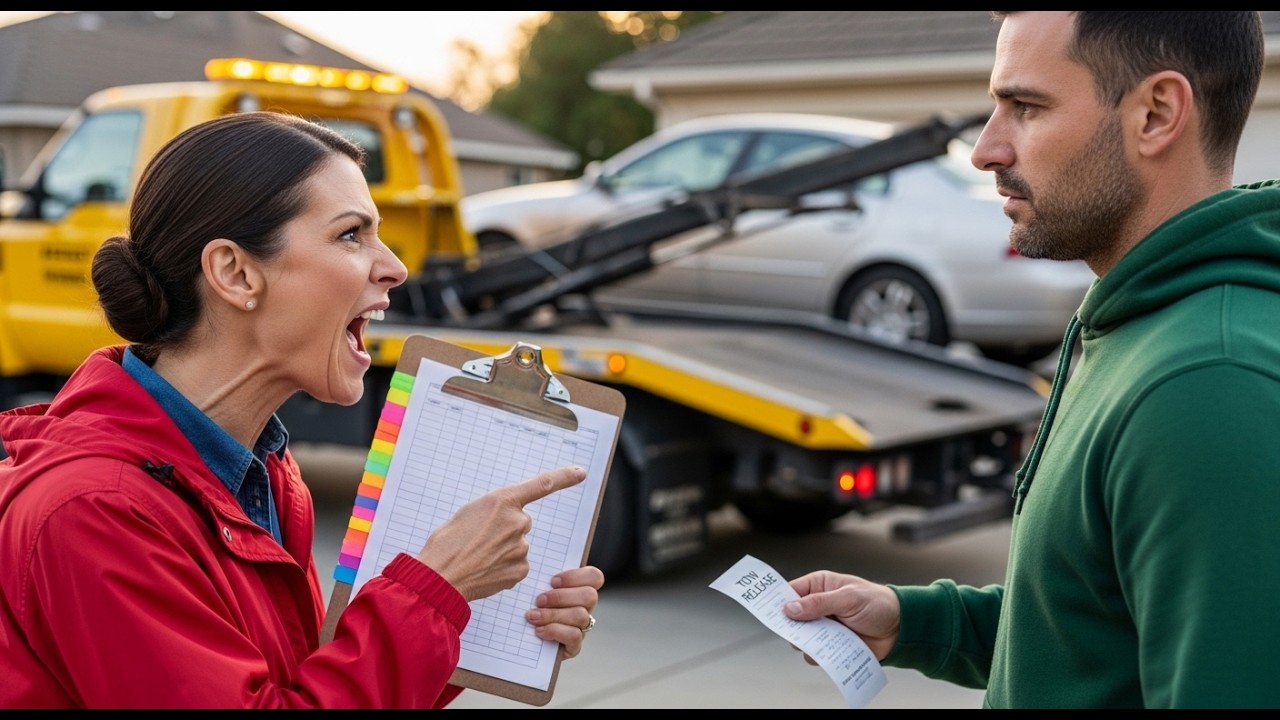 The Tow Truck Idled In My Driveway While The HOA Vice Chair Demanded Fees I Never Owed