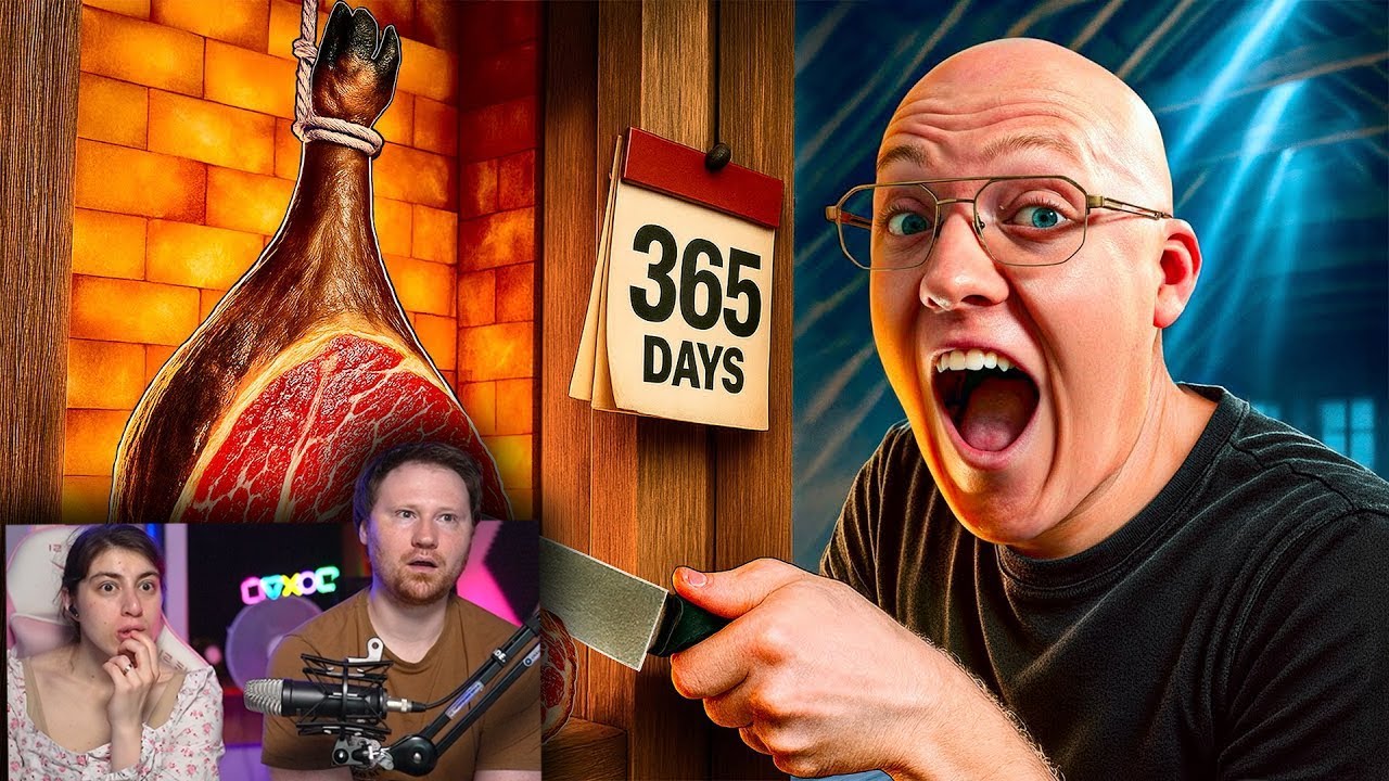 1 ГОД ПРИГОТОВЛЕНИЯ ХАМОНА ЗА 16 МИНУТ! | РЕАКЦИЯ на vanzai