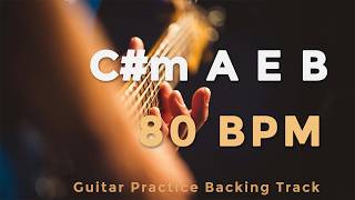 C A E B Viiviv 80 Bpm Guitar Practice Backing Track