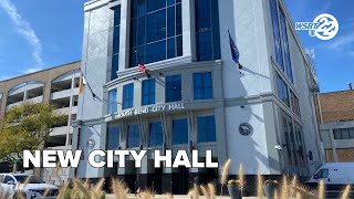 A look inside the new city hall