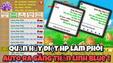 Ngọc Rồng Blue - Thủ Thuật Mới Dùng Quần Hủy Diệt 7 Sao HP Làm Phôi...Auto Ra Găng Thần Linh Blue 1