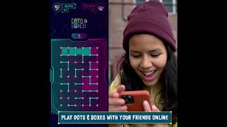 Play Dots & Boxes with Your Friends| #shorts #gameclub #games screenshot 3