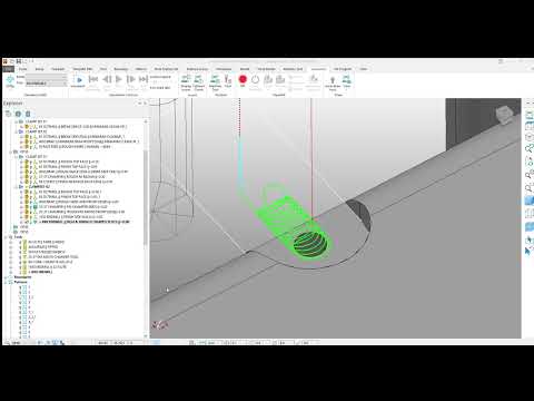 Powermill trochoidal milling