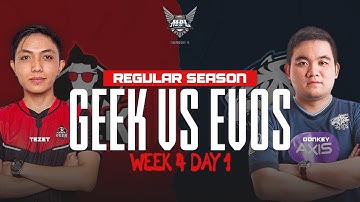 Geek Fam vs. EVOS Legends| MPL S5 Week 4 Day 1