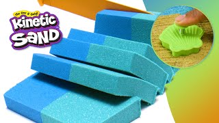 Kinetic Sand Beach Patterns | ASMR for All Ages