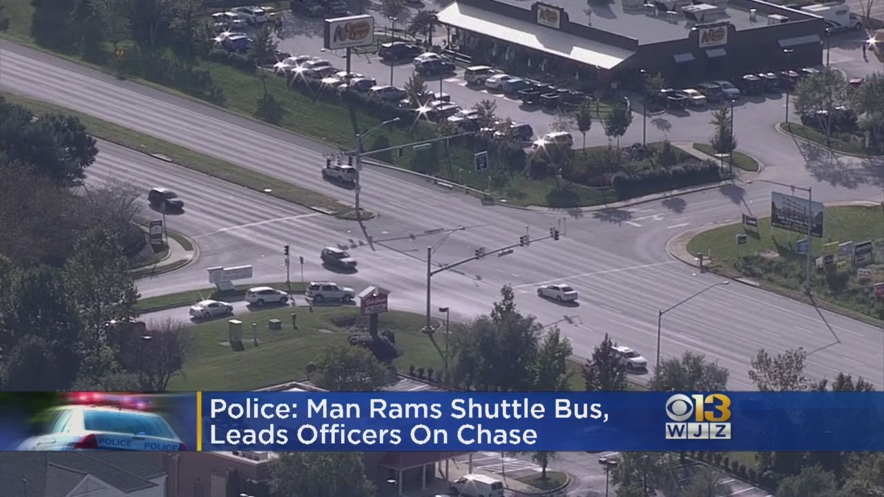 Man Arrested After Ramming Airport Shuttle, Leading Police On Chase ...