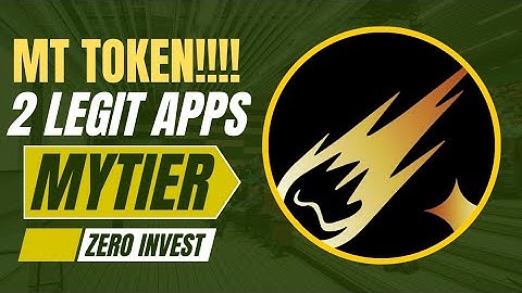 New mining application 2025.MT token mining.Mytier free mining.Promising few mining platforms.