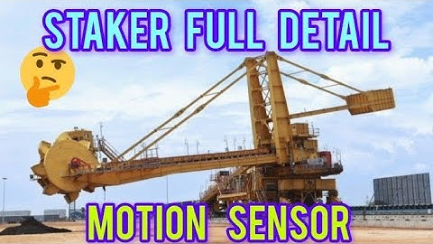 stacker reclaimer#full detail#SUPPER FAST# MECHANICAL# bucket wheel degree#motion sensor#