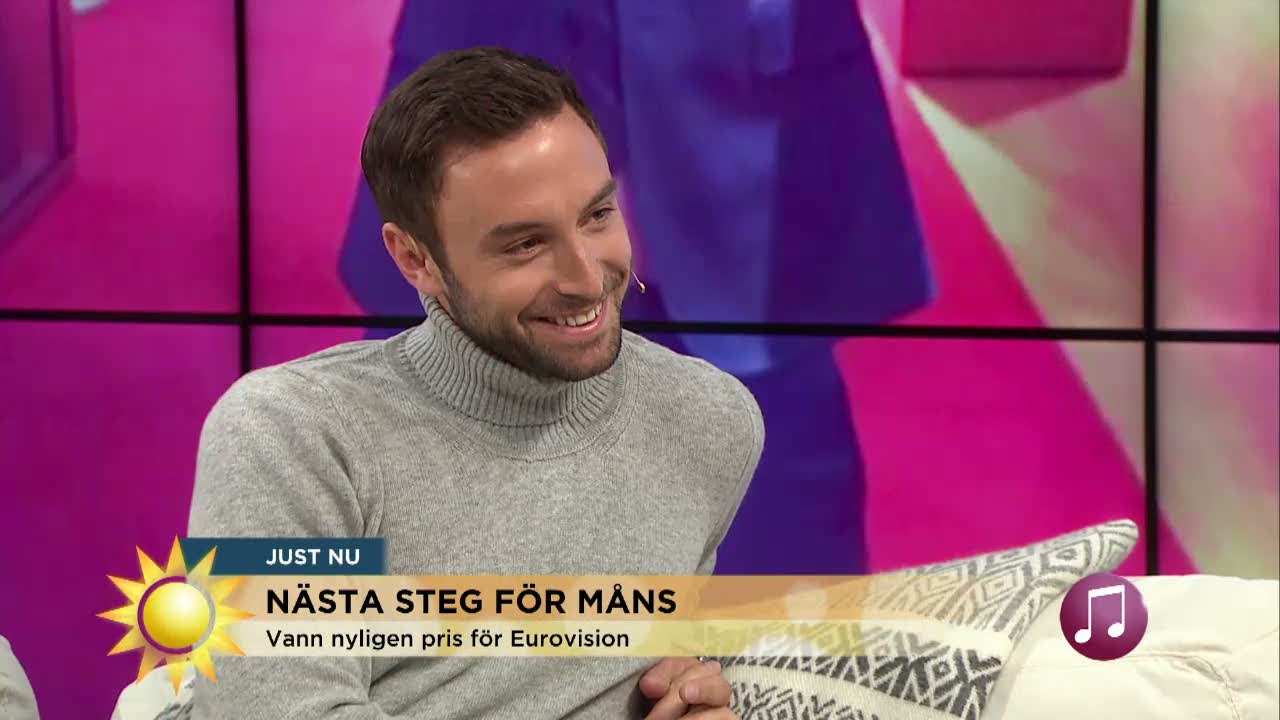 Vinnarskallen Måns Zelmerlöw om nästa steg i karriären - Nyhetsmorgon (TV4)