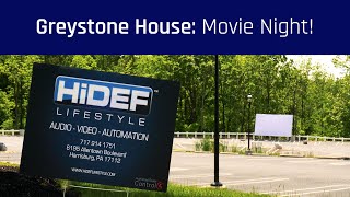 Greystone House  Drive-in Movie Premiere