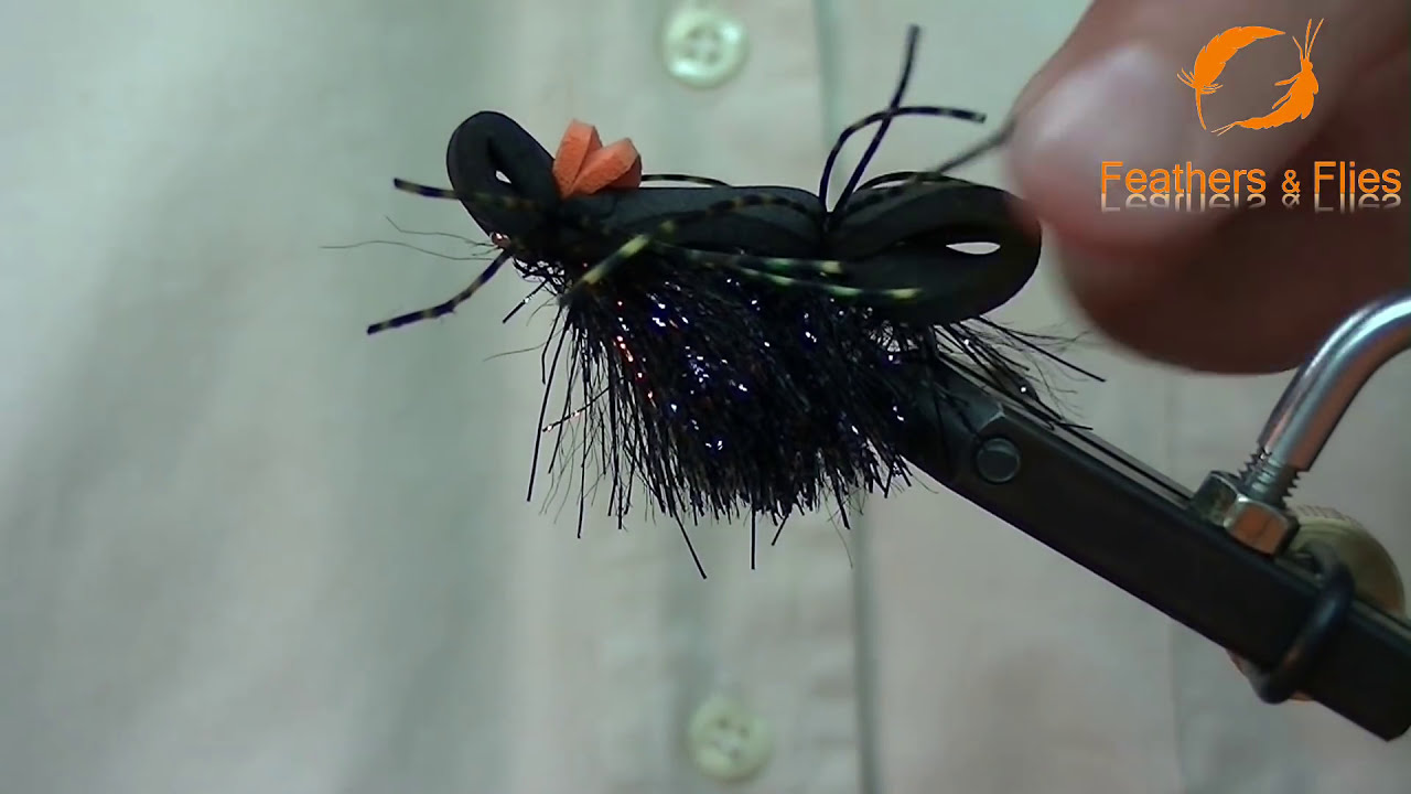 Atado de moscas para dorados, pira pita, tarariras.(Fly tying) #19.(chernopita). el club del atado.