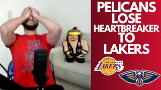 Watch a Pelicans fan get his heart broken in real time