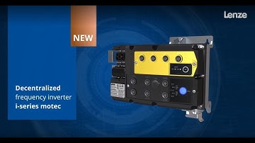 Decentralized drive technology - with the new i-series motec