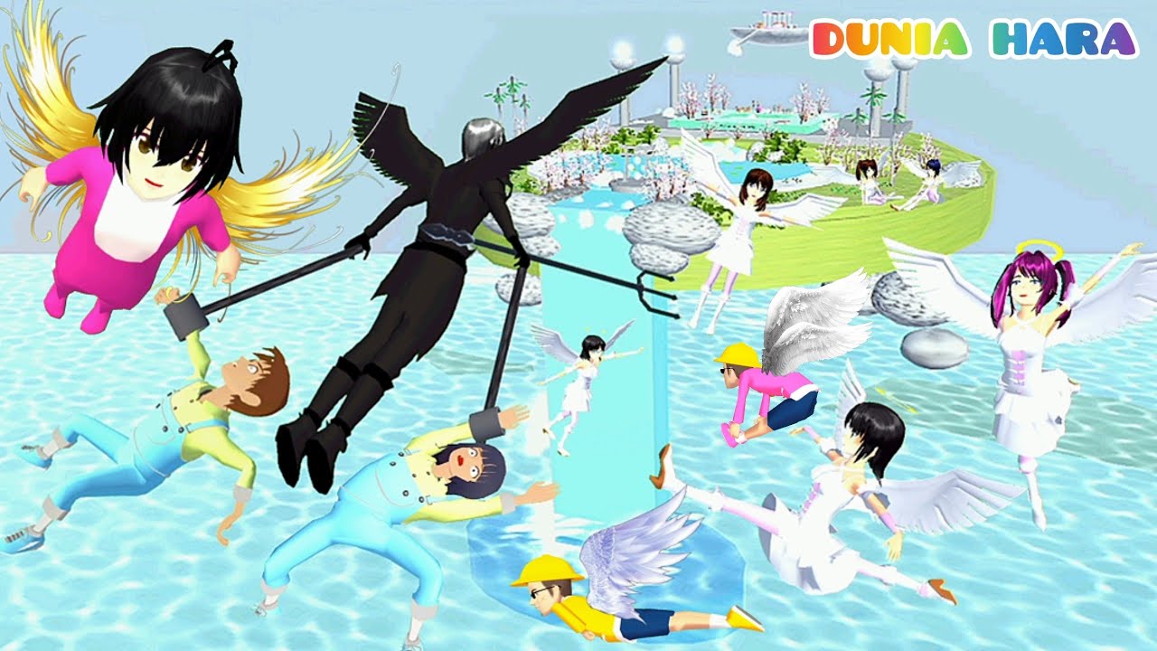 Yuta Mio Meninggoi gara2 Malaikat Pencabut Nyawa Salah Cabut 😱 ke Surga Baby Celine Panik | Sakura