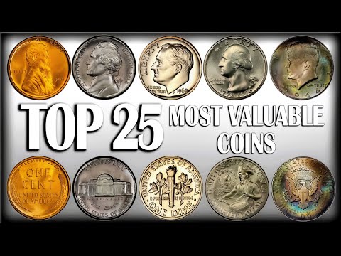 Top 25 Most Valuable Coins Worth MASSIVE AMOUNTS OF MONEY!!