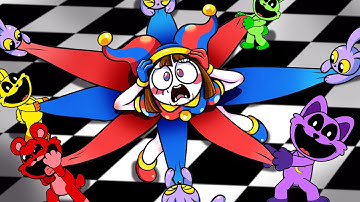 DIGITAL CIRCUS vs SMILING CRITTERS | story all in one | THE AMAZING DIGITAL CIRCUS | TQ TOONS