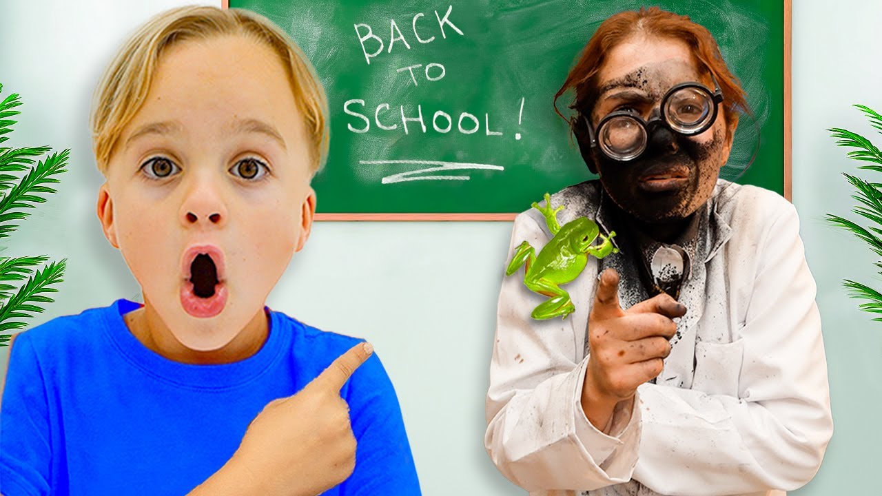 카드보드 학교 모험 - 아이들을 위한 새로운 이야기