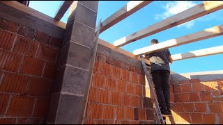 Preparation of Timber and Construction of the roof!!