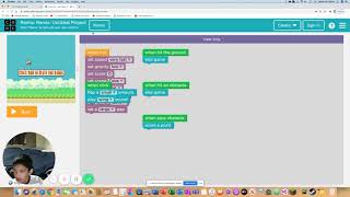 New Flappy Project - Made with Code.org #flappybird #whjr #code.org