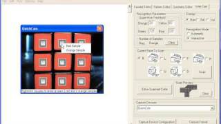 Using The Webcam: Setting Up The Recognition Parameters