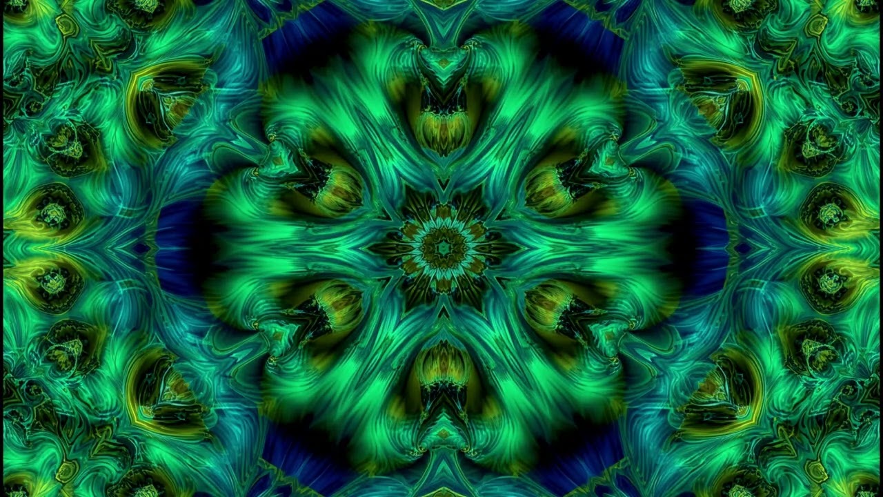 Virtual Art Gallery 4K 🎨 | Lucid Origin Fractal Pattern TV Display