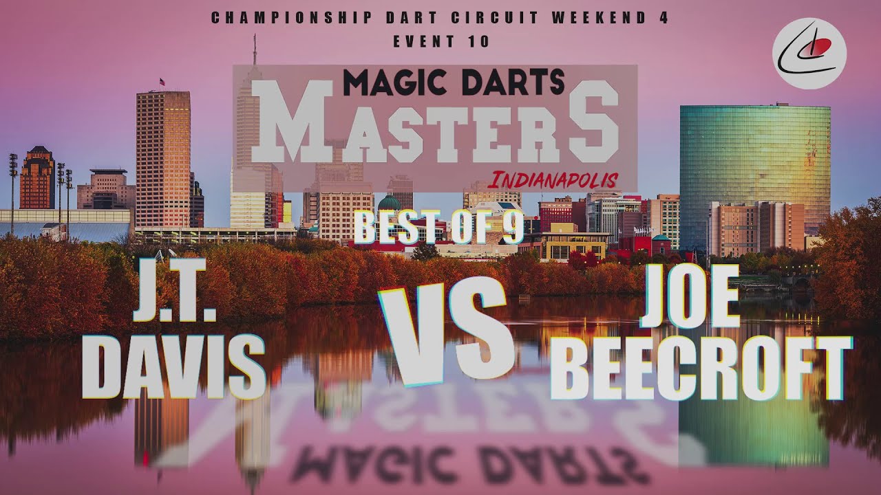CDC Weekend 4 Magic Darts Masters; Event 10 Match 1 J.T. Davis vs Joe