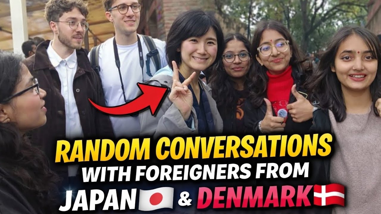 When Japan & Denmark Meet Indian Street Talks |