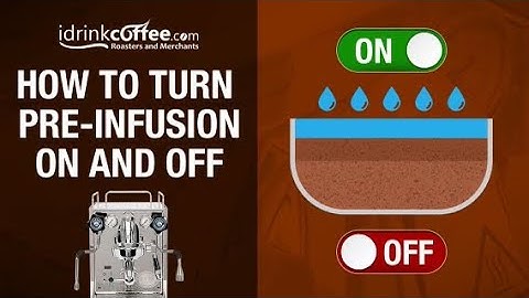 How to Turn Pre-Infusion On and Off on ECM Mechanika Slim with PID | iDrinkCoffee.com Tutorial