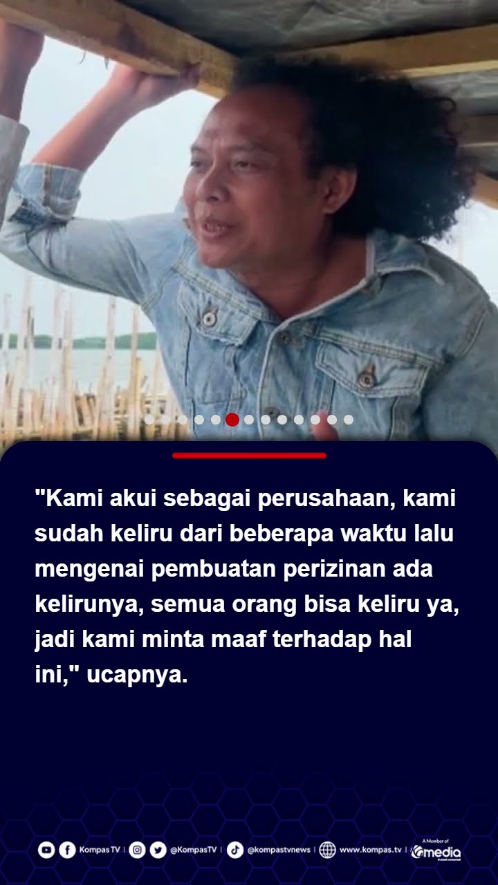 PT TRPN Bongkar Pagar Laut di Perairan Bekasi, Akui Salah dan Tak Punya HGB #pagarlaut