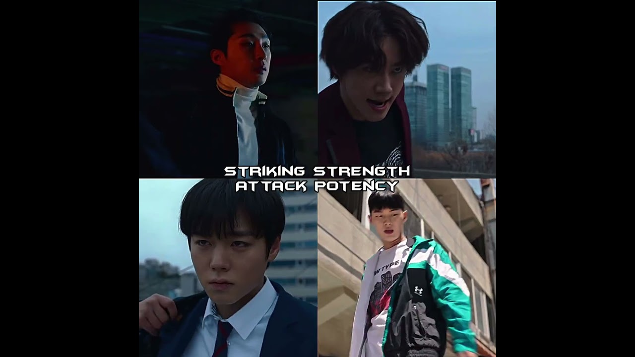 Si Eun & Suho Vs Baek Jin & Seong Je #weakheroclass1 #weakheroclass2