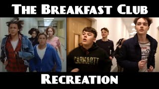 The Breakfast Club Recreation next to the Original