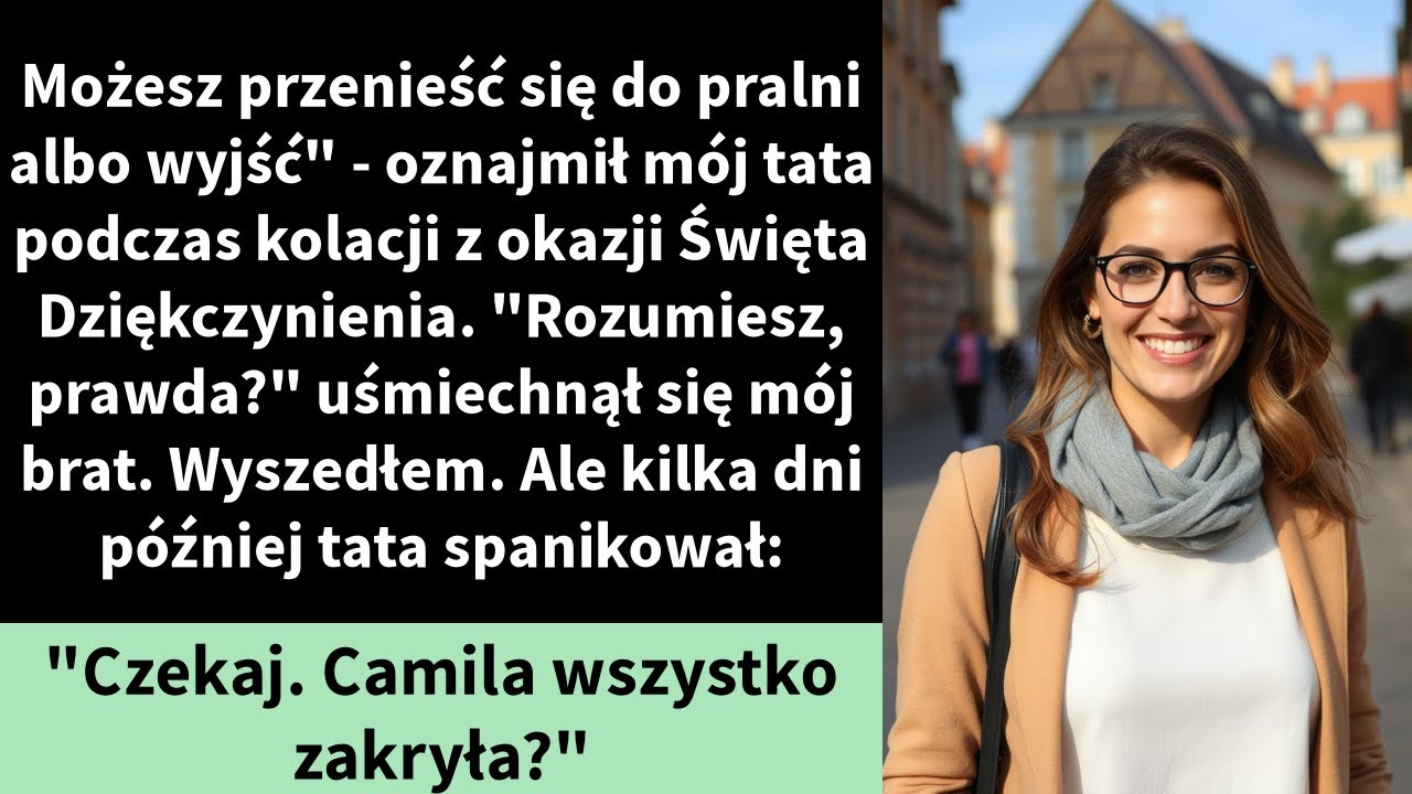 Możesz przenieść się do pralni albo wyjść