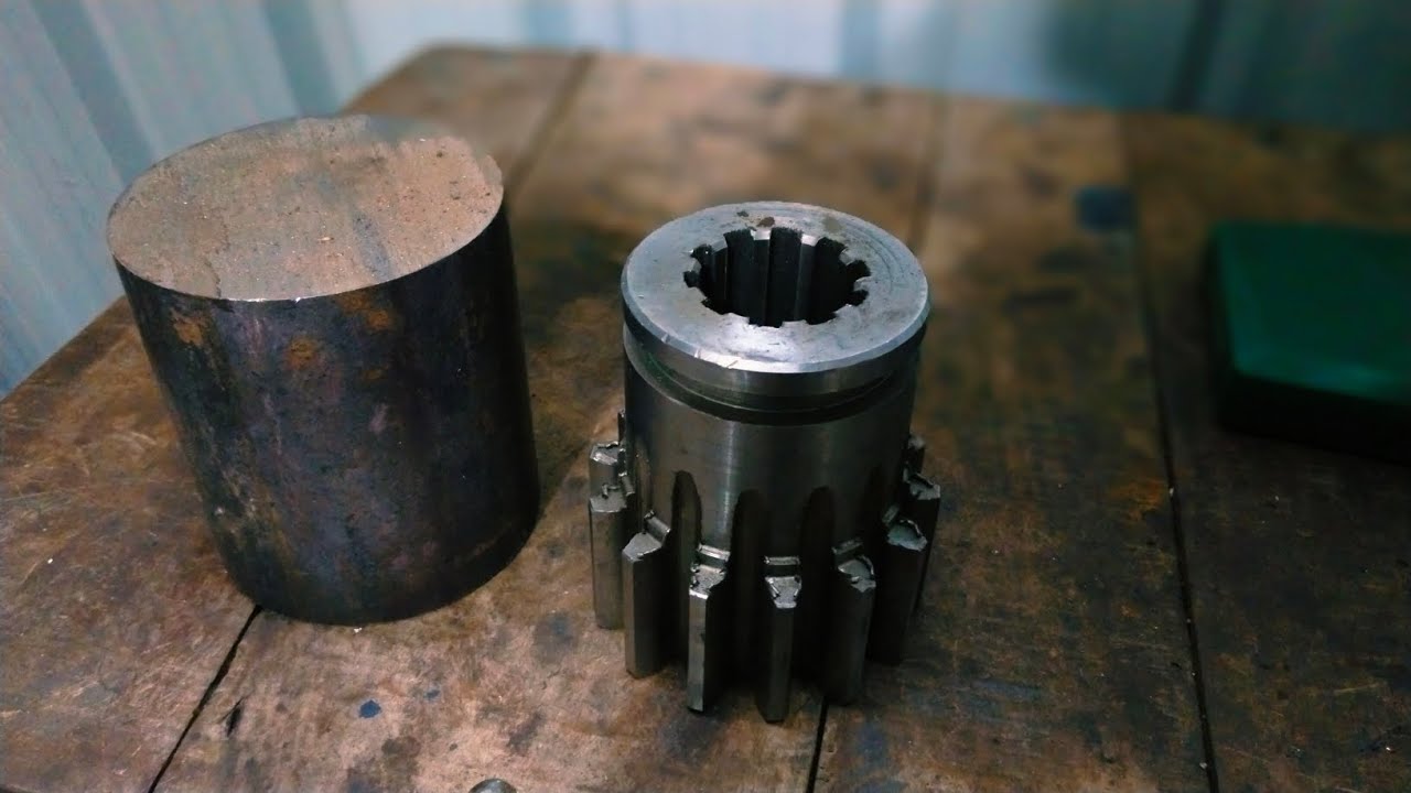 CNC complete process of High low gear making #cnc #machine #industrialequipment #cncsoftware 